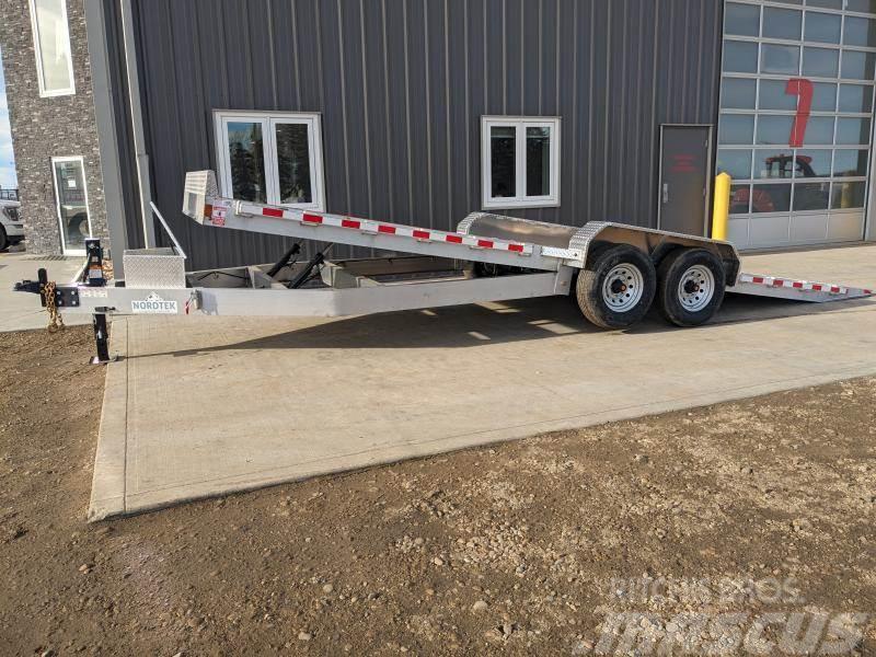  82 x 24' Aluminum Hydraulic Tilt Deck Trailer 82 x Vehicle transport trailers