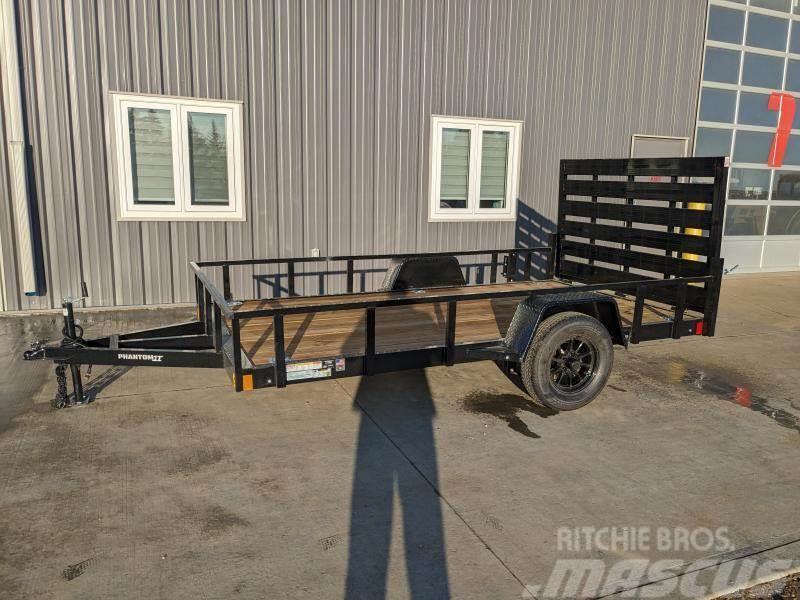  Aluminum Utility Trailer Phantom II Series 6.5' x  Vehicle transport trailers