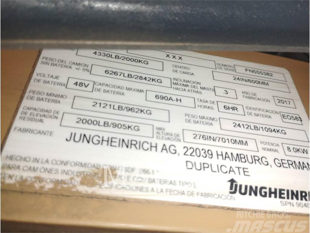 Jungheinrich 2ET4000 Forklift trucks - others
