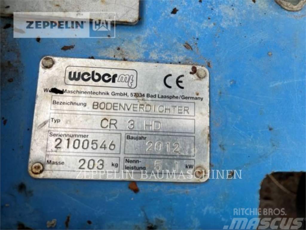 Weber CR-3HD Plate compactors