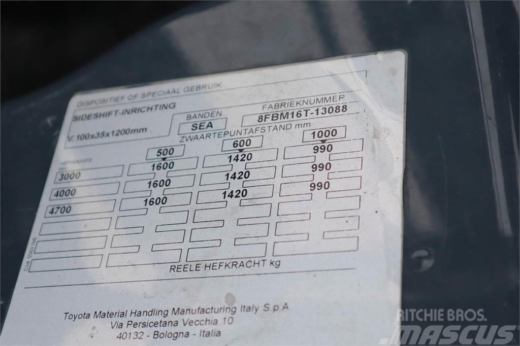 Toyota 8FBM16T  Valid inspection, *Guarantee! Electric, 5 Diesel trucks