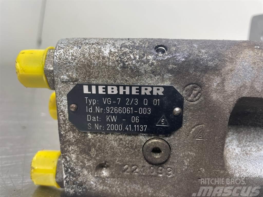 Liebherr A316-9266061-Servo valve/Servoventil/Servoventiel Hydraulics