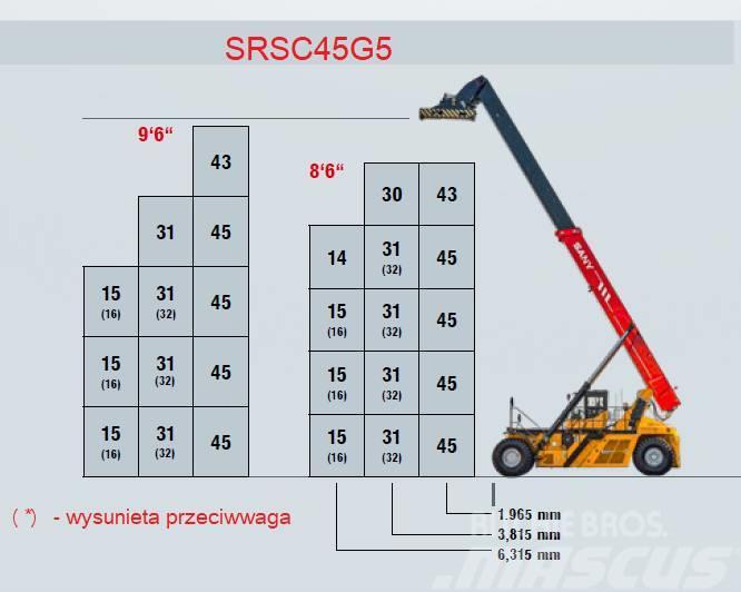 Sany SRSC45G5 Reach trucks