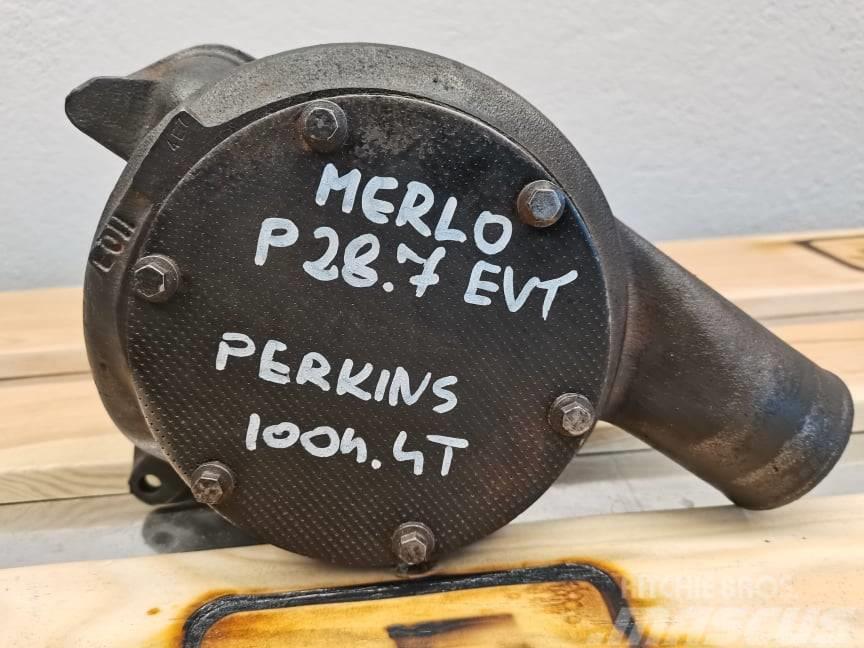 Merlo P 28.7 EVT {Perkins 1004-4T} cooler pump Radiators