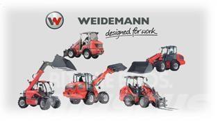 Weidemann 1140 PLUS Klar til levering. Mini loaders