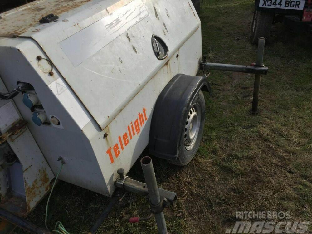 SMC TL 35 Towed lighting tower - generator £1450 plus  Other components
