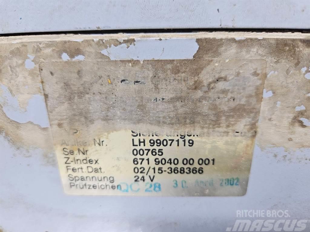 Liebherr A924B-9907119-Fuse box/Sicherungskasten Electronics
