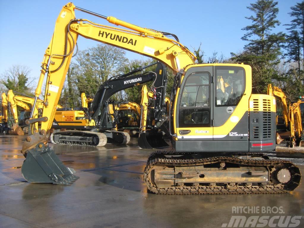 Hyundai R125LCR-9A Crawler excavators