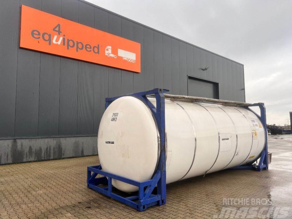  CPV 31.050L, steam heating, UN PORTABLE, T11, 5Y+C Tank containers