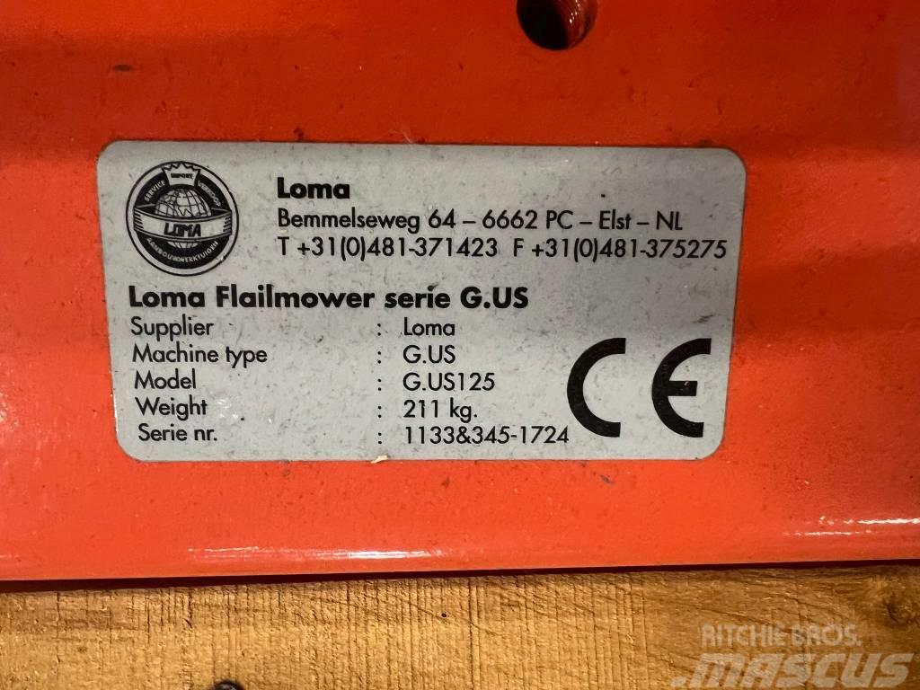 Loma G.us 125 Klepelmaaier Compact tractor attachments