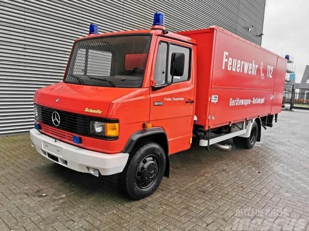 Mercedes-Benz 811 D 4x2 Feuerwehr 10.000 KM! Fire trucks