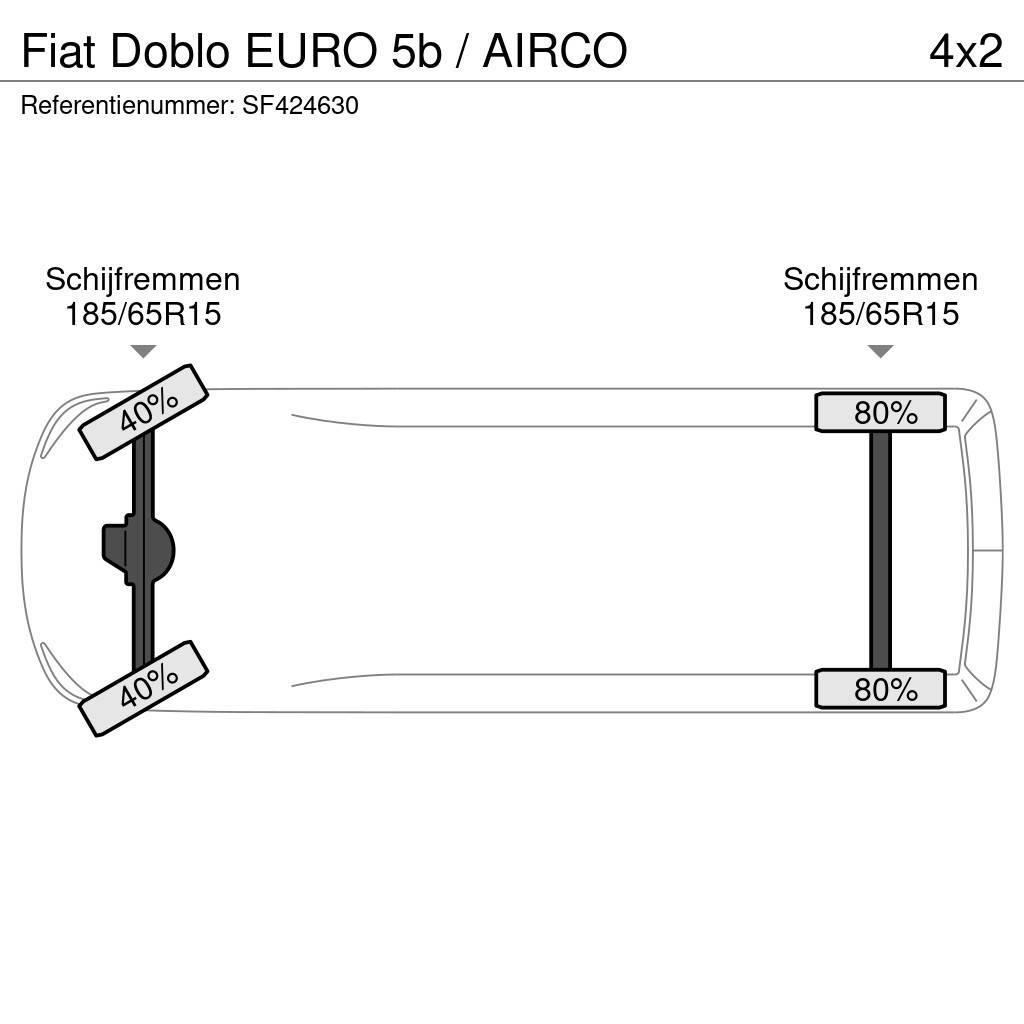 Fiat Doblò EURO 5b / AIRCO Box body