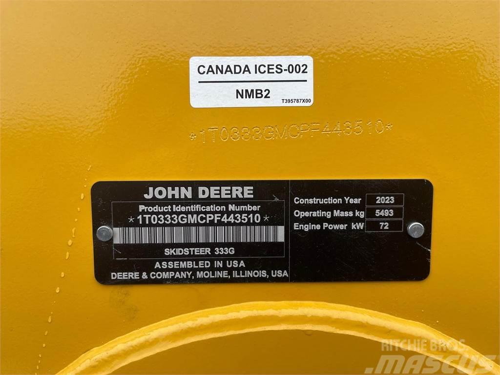 John Deere 333G Skid steer loaders