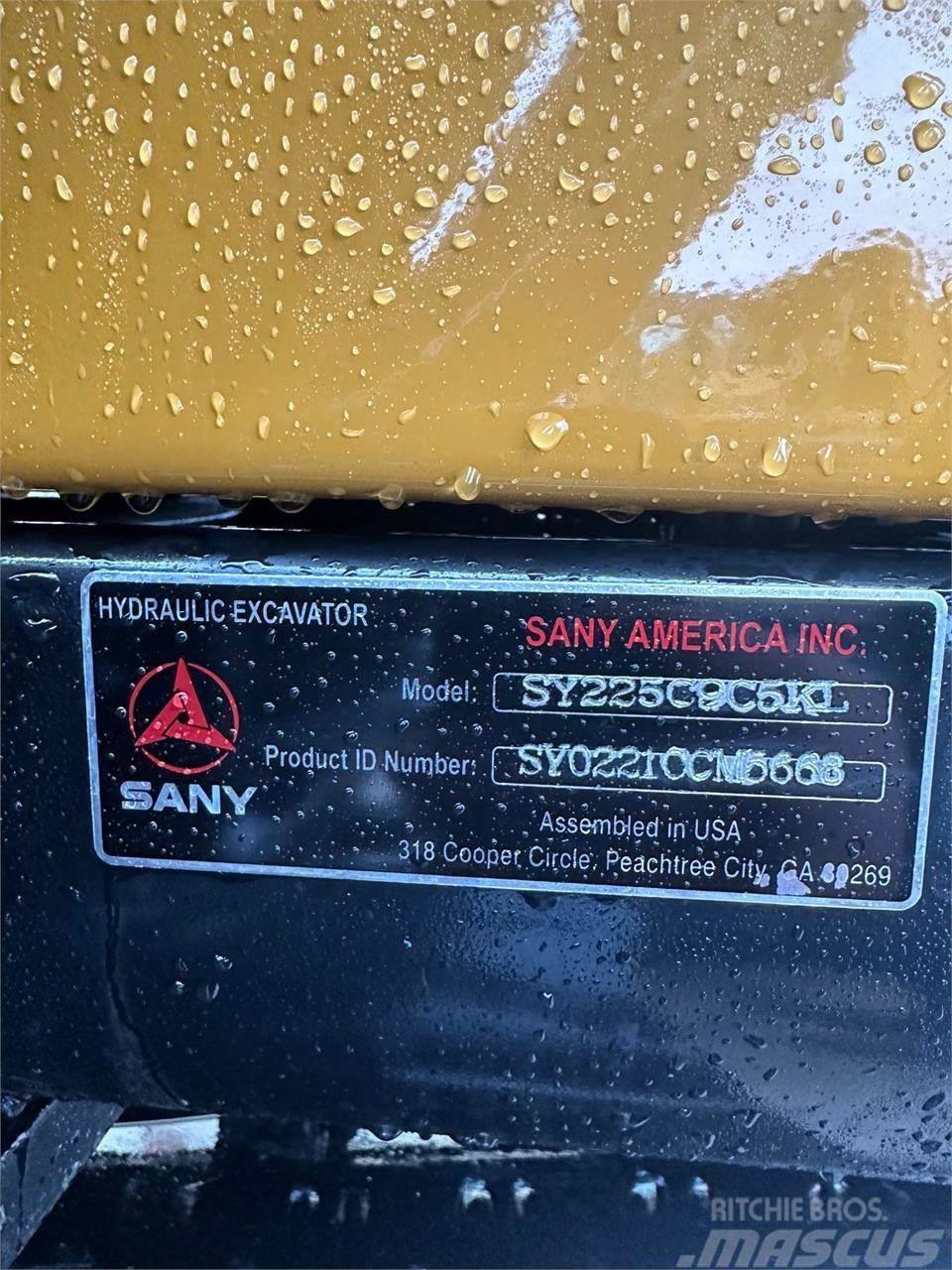 Sany SY225C Crawler excavators
