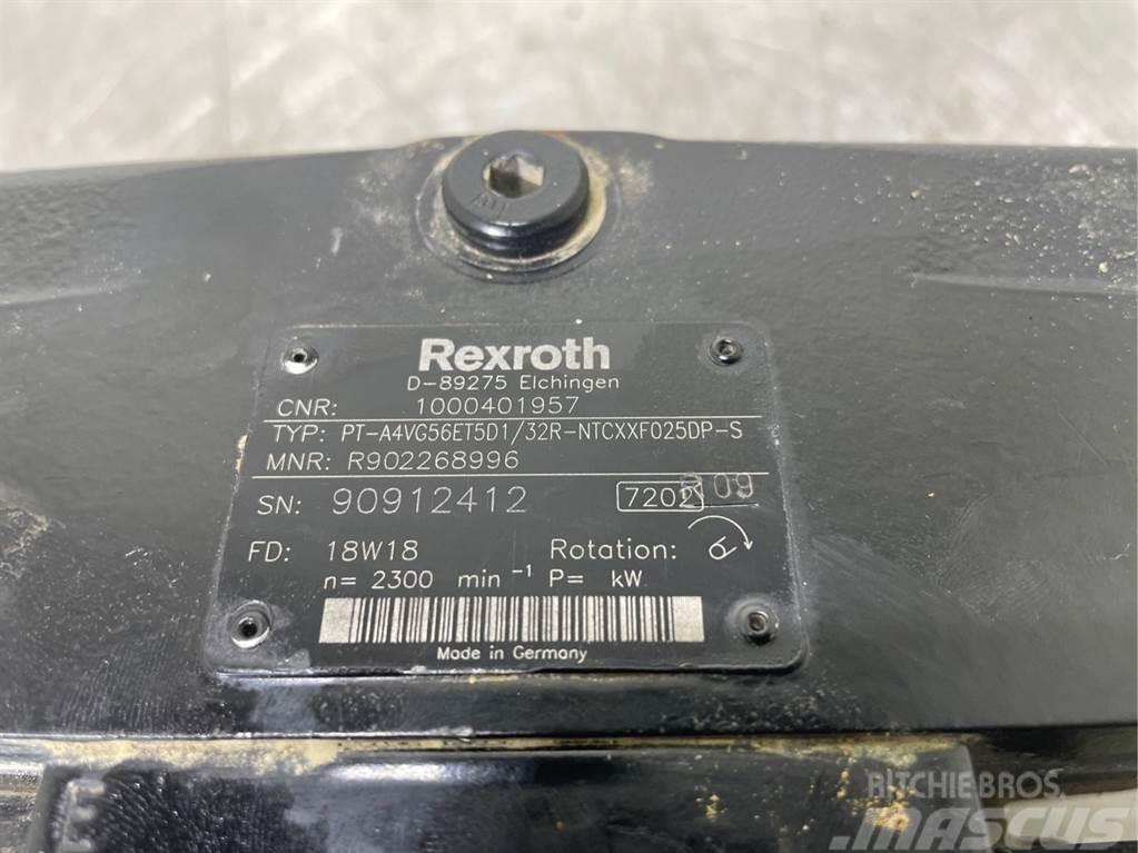 Wacker Neuson 1000401957-Rexroth A4VG56ET5D1/32R-Drive pump Hydraulics