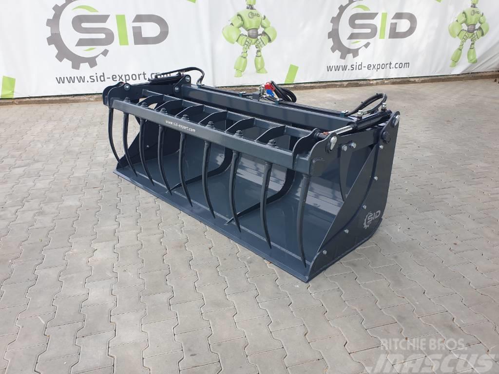 SID Grab bucket crocodile / Cupa greifer / Pelikaanbak Front loader accessories