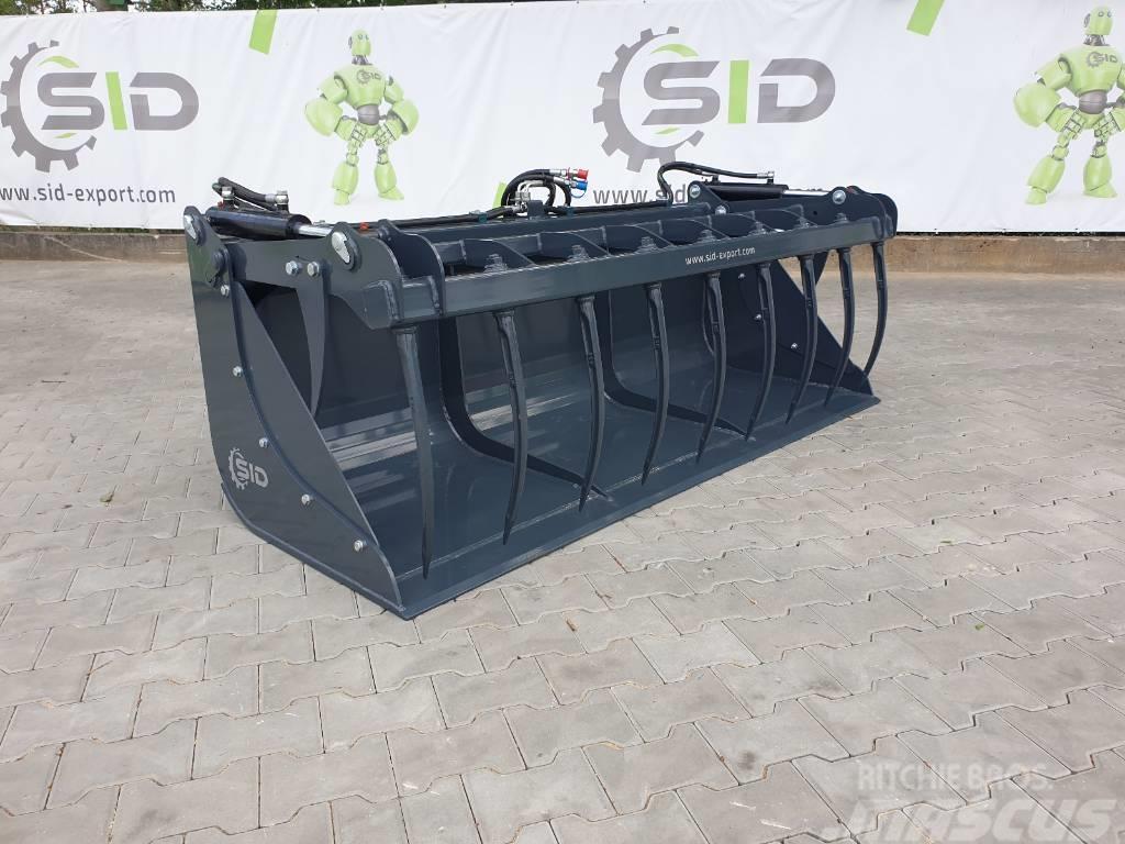 SID Grab bucket crocodile / Cupa greifer / Pelikaanbak Front loader accessories