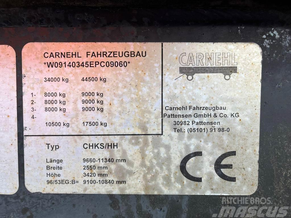 Carnehl CHKS/HH BOX L=7900 mm Tipper semi-trailers