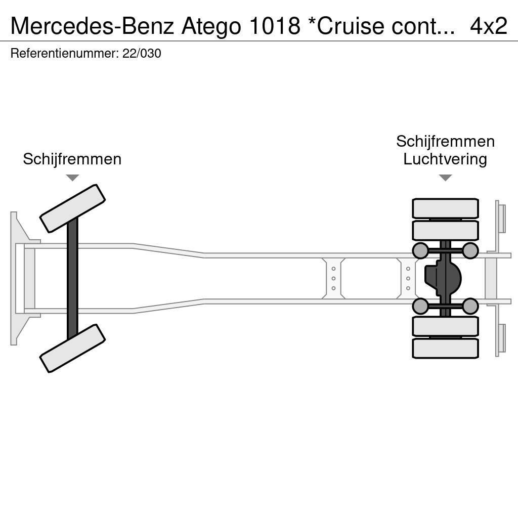 Mercedes-Benz Atego 1018 *Cruise control*Airco*Achteruitrijcamer Animal transport trucks