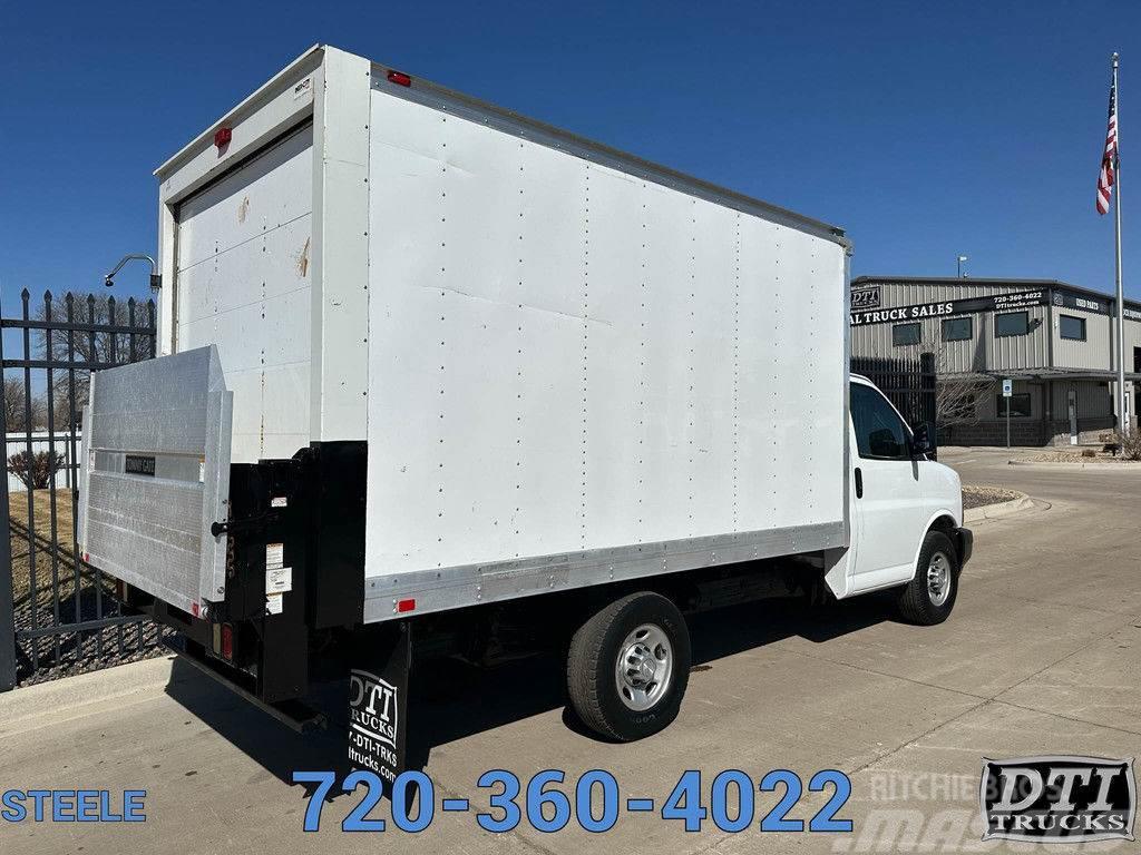 Chevrolet 3500 12' Box Truck With Lift Gate Box body trucks