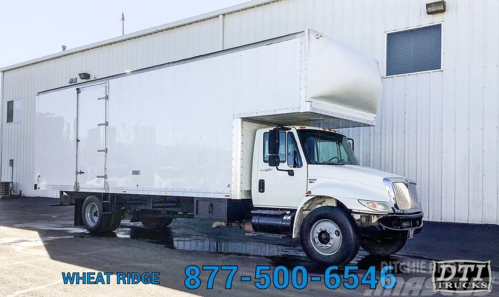 International 4300 26Ft Long Moving Van Truck, Diesel, Auto Box body trucks