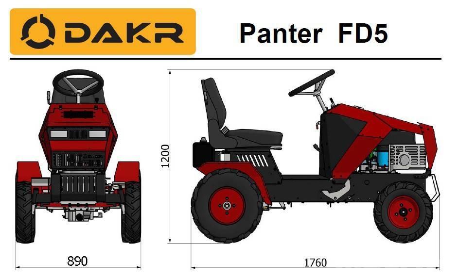  DAKR Panter FD-5 Compact tractors