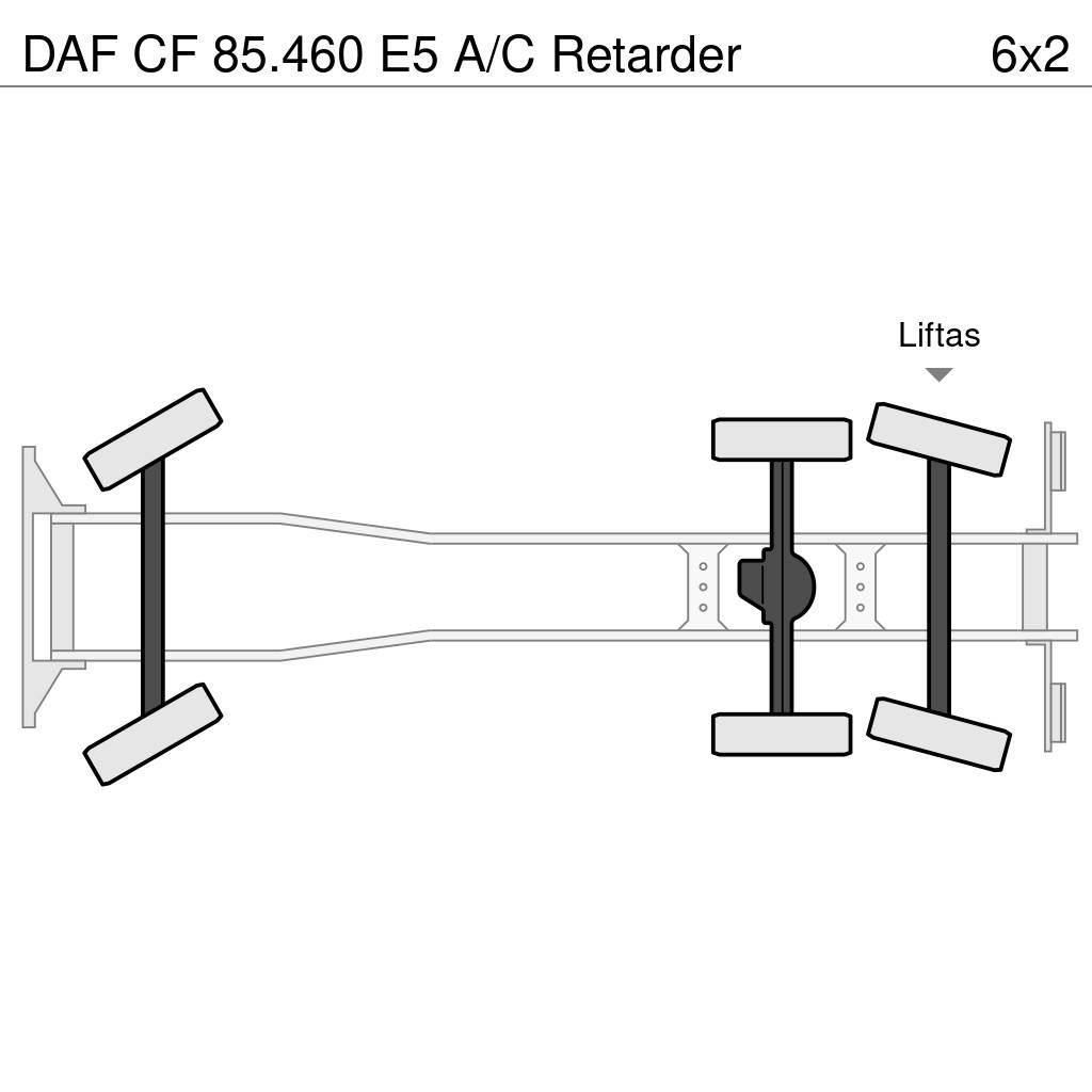 DAF CF 85.460 E5 A/C Retarder Flatbed / Dropside trucks