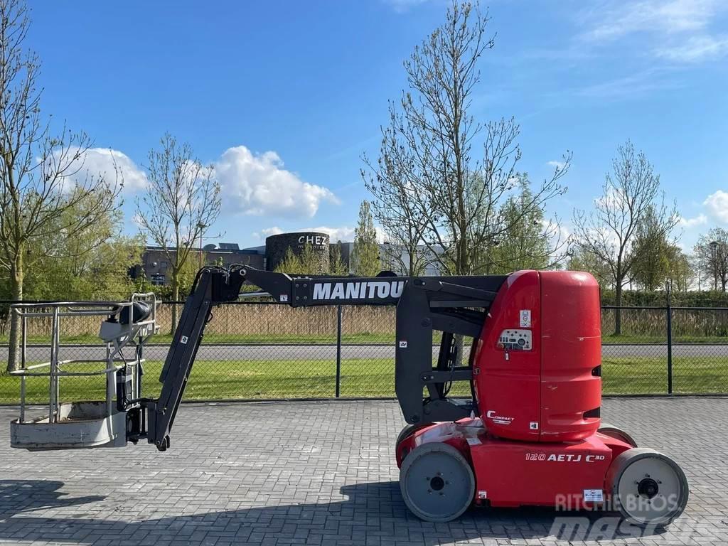 Manitou 120 AET JC 2 3D | 12 METER | ROTATING JIB | GOOD C Articulated boom lifts