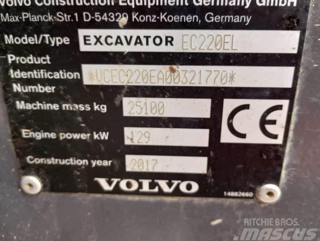 Volvo EC220EL Crawler excavators