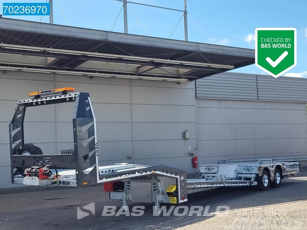  Vega 2 axles NEW! 3m Extendable Truck-Transporter Vehicle transport semi-trailers