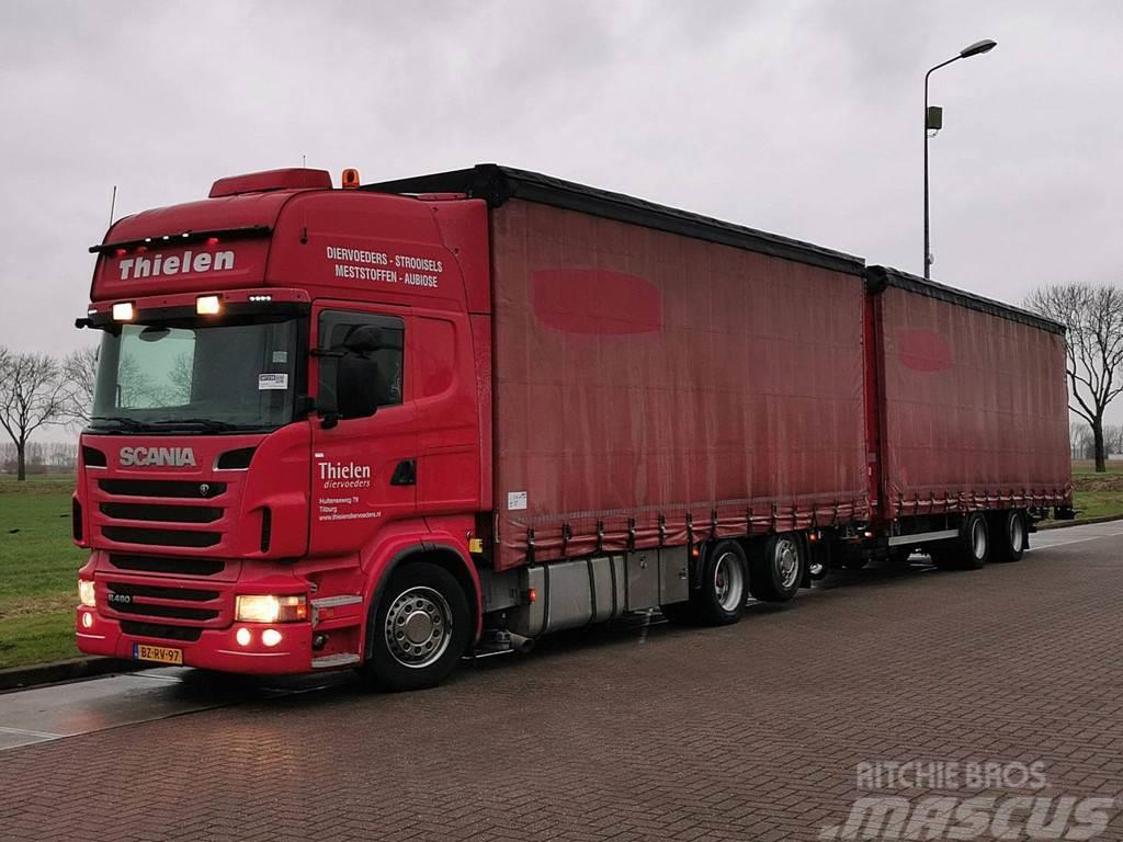 Scania R480 topline 6x2 54m3 Curtainsider trucks
