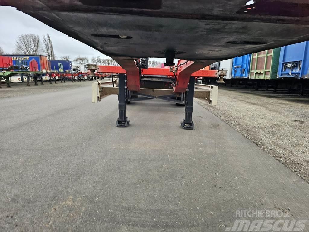 Krone SD 27 | 3 axle container chassis | 4740 kg | Saf D Containerframe semi-trailers