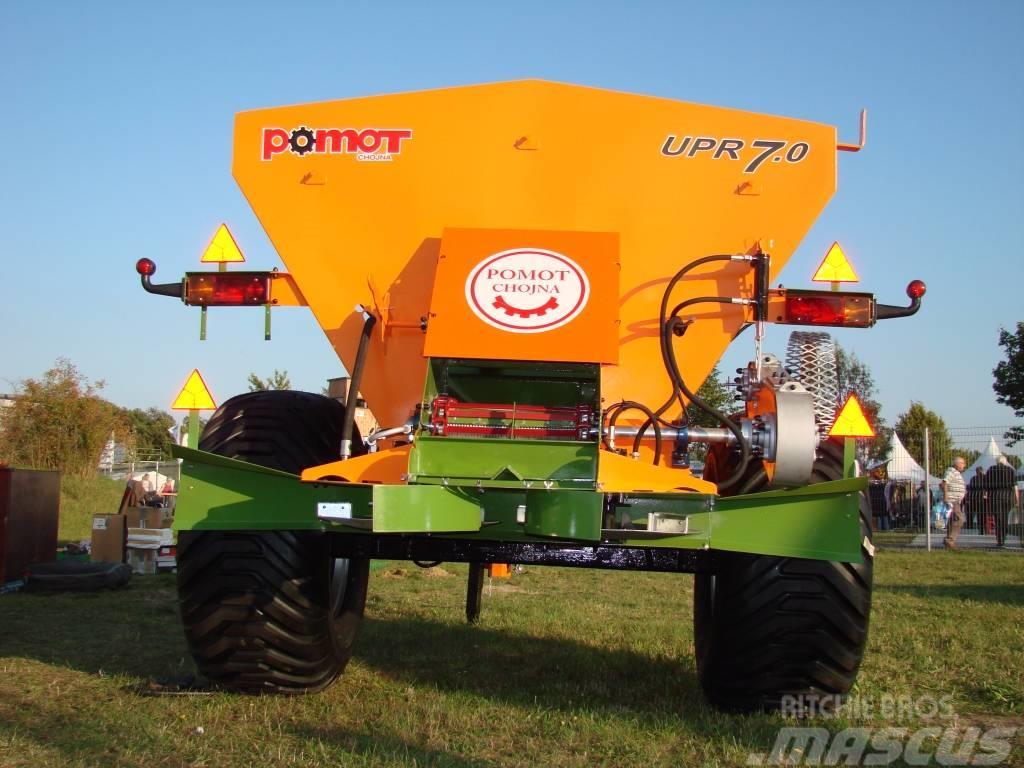 Pomot UPR 7 T fertilizer and lime spreader Mineral spreaders