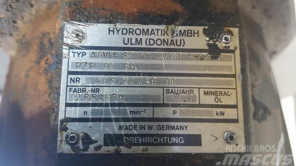 Hydromatik A6VM80HA1U/60W - Drive motor/Fahrmotor/Rijmotor Hydraulics