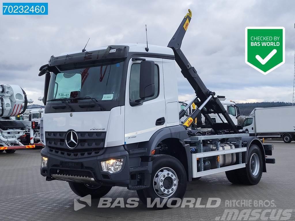 Mercedes-Benz Arocs 2136 4X2 12tons Hyva HKS12-37-S Big-Axle Eur Hook lift trucks