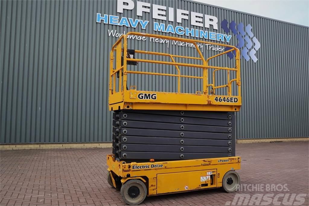 GMG 4646ED Electric, 16m Working Height, 230kg Capacit Scissor lifts