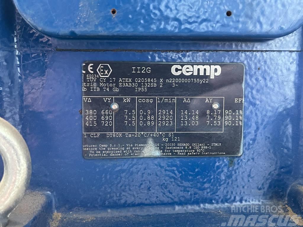  CEMP Electric Motor ATEX 400V 7,5kW 2900RPM Engines