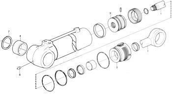Volvo Kit reparare cilindru hidraulic - VOE15173429 Hydraulics