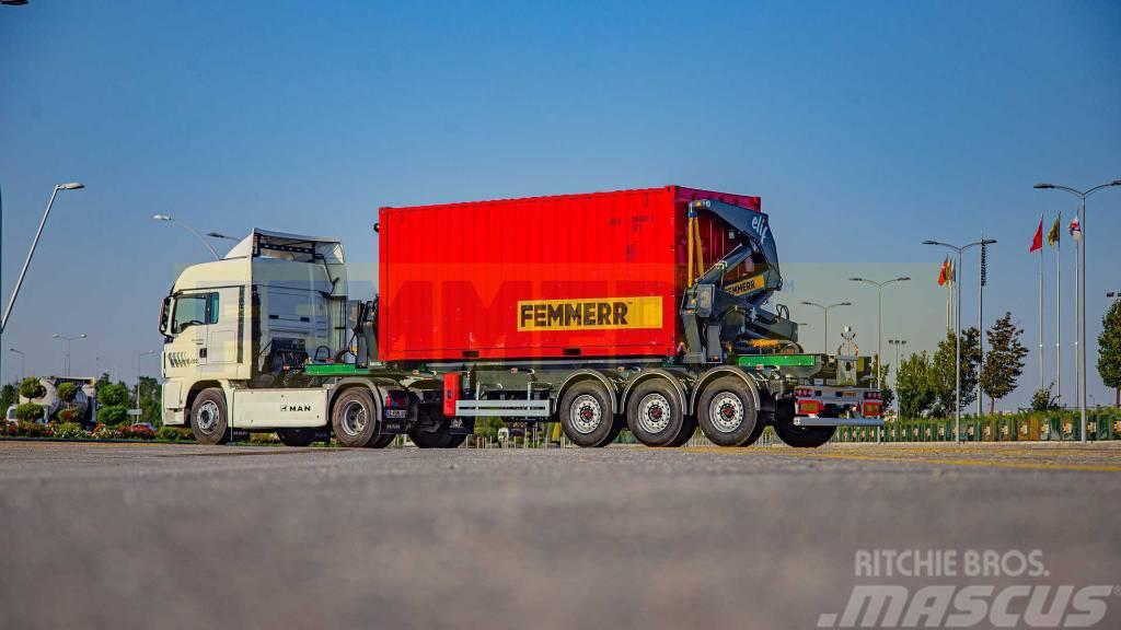  STU TRAILERS CONTAINER SIDE LIFTER / SIDE LOADER Containerframe trailers