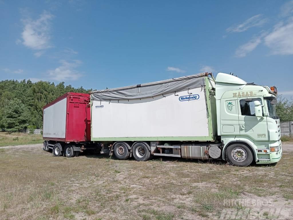 Scania R 480 Wood chip trucks