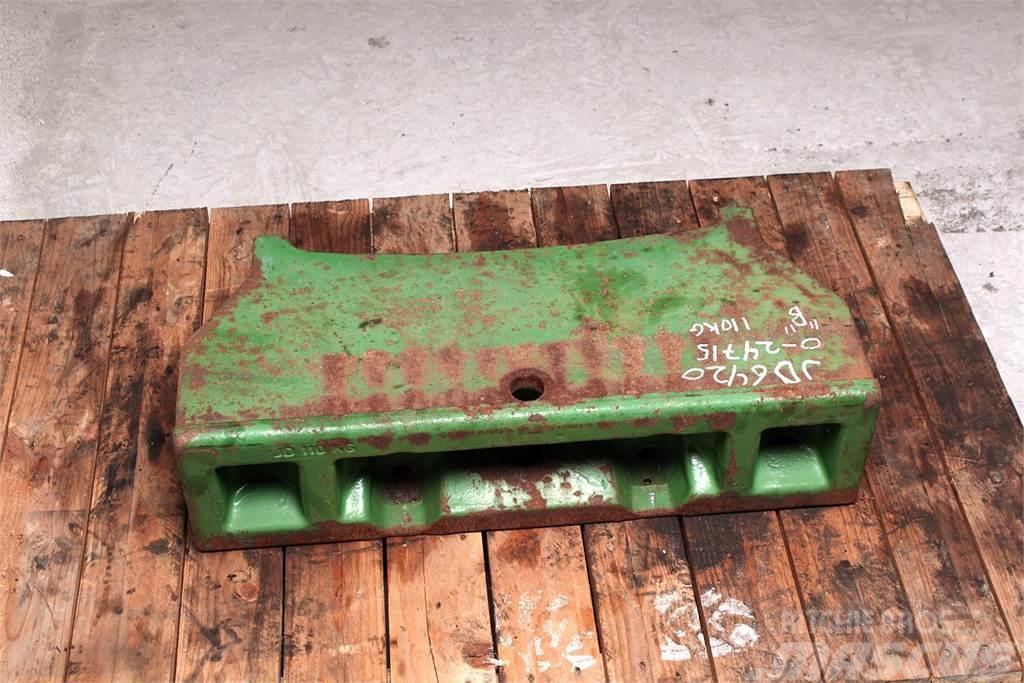 John Deere 6420 Weight Chassis and suspension