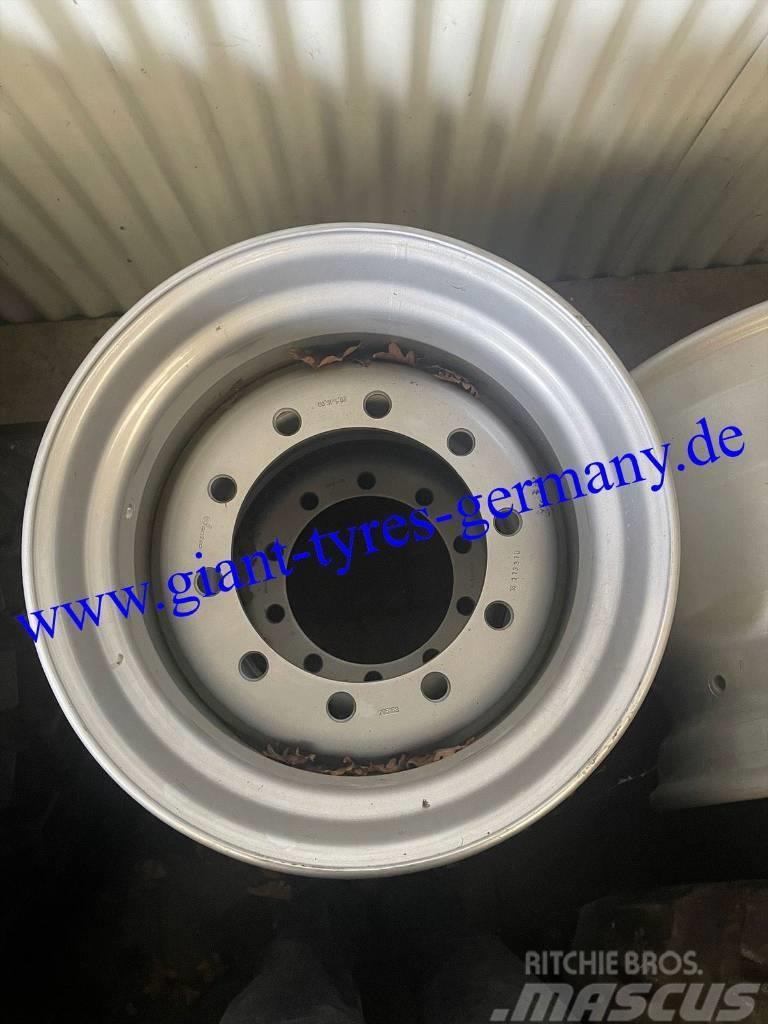  JS 16.00x20.5 Stahlfelgen_ 525/65 R20.5 Tyres, wheels and rims