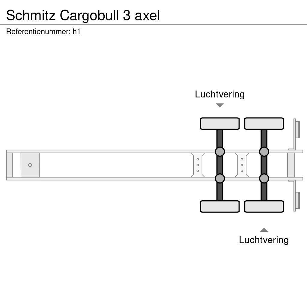 Schmitz Cargobull 3 axel Tipper semi-trailers
