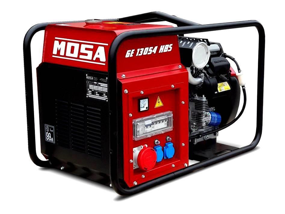 Mosa Stromerzeuger GE 13054 HBS | 13 kVA / 400V / 18.7A Petrol Generators