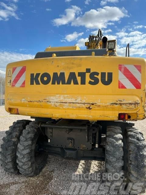 Komatsu PW170ES-6K Wheeled excavators