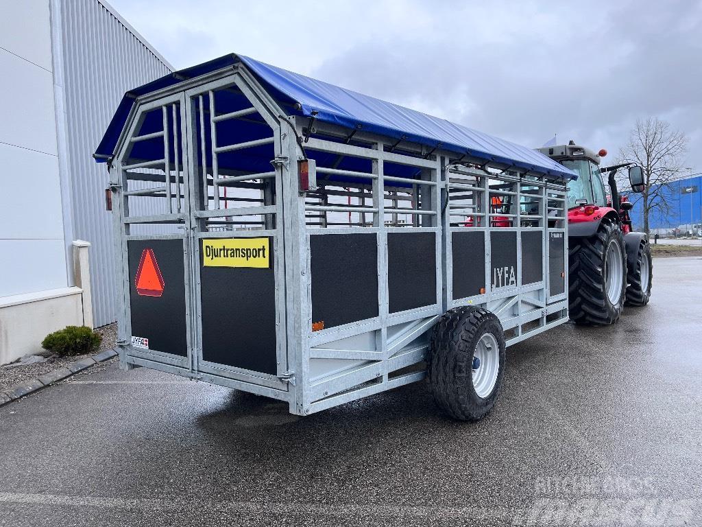 Jyfa KREATURSVAGN HYDRAULIK 5m Animal transport trailers