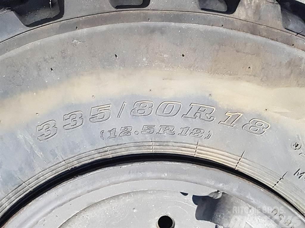Ahlmann AS50-Solideal 12.5-18-Dunlop 12.5R18-Tire/Reifen Tyres, wheels and rims