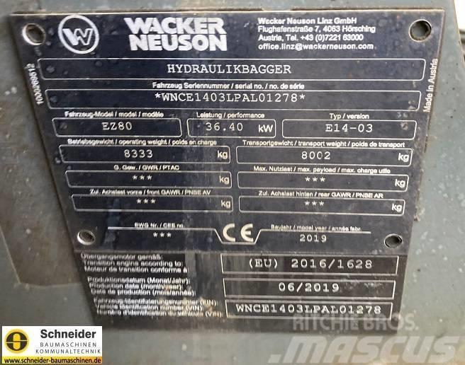 Wacker Neuson EZ 80 Midi excavators  7t - 12t