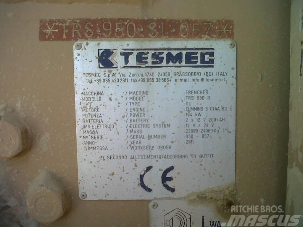 Tesmec TRS950 SL Trenchers
