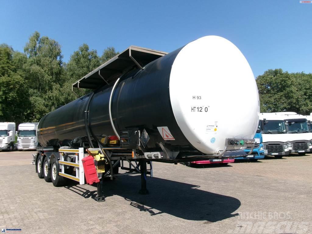  Clayton Bitumen tank inox 33 m3 / 1 comp + ADR Tanker semi-trailers